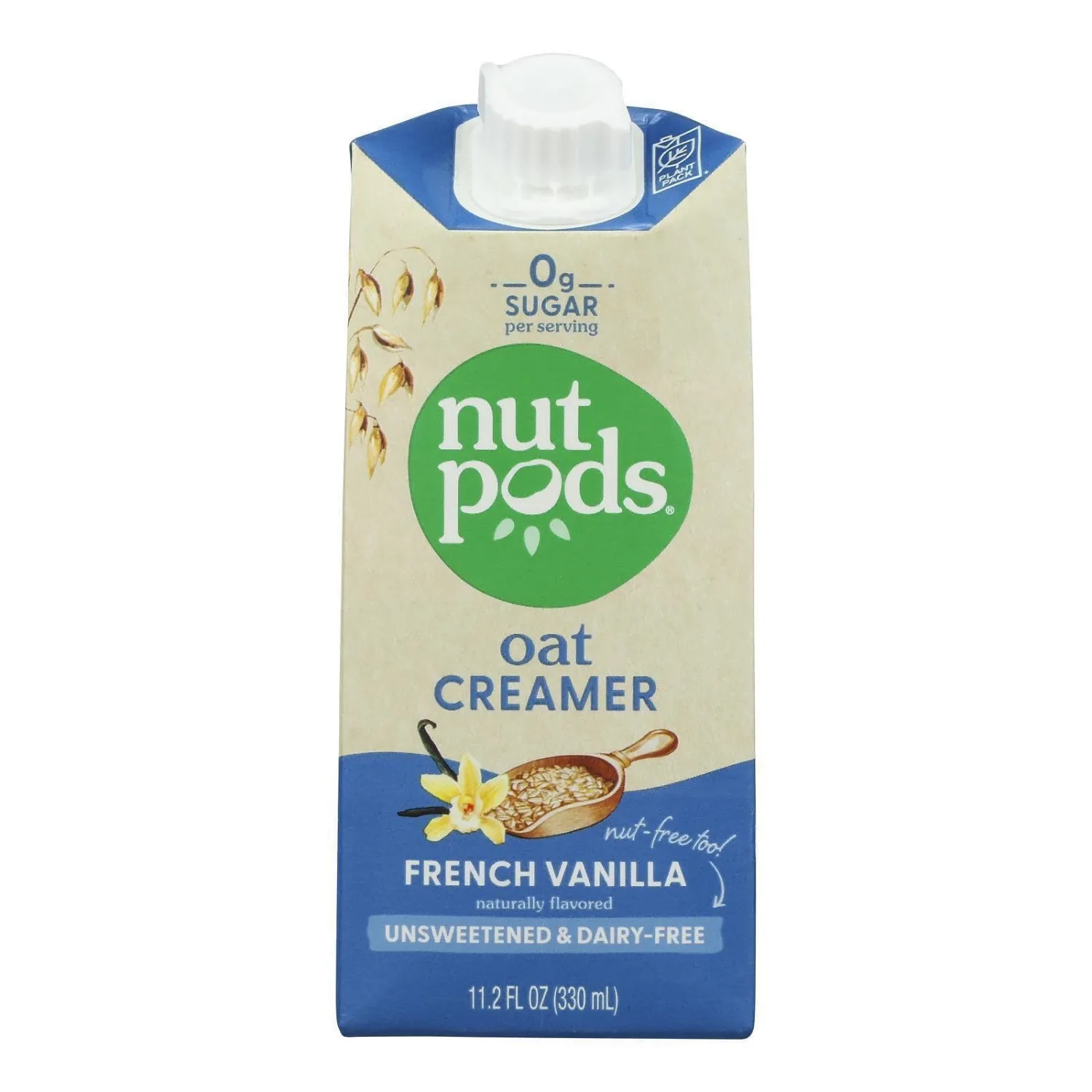 NUTPODS French Vanilla Oat Creamer, 11.2 FZ
