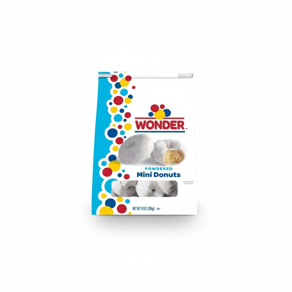 Wonder Powdered Sugar Donuts 10oz Bag