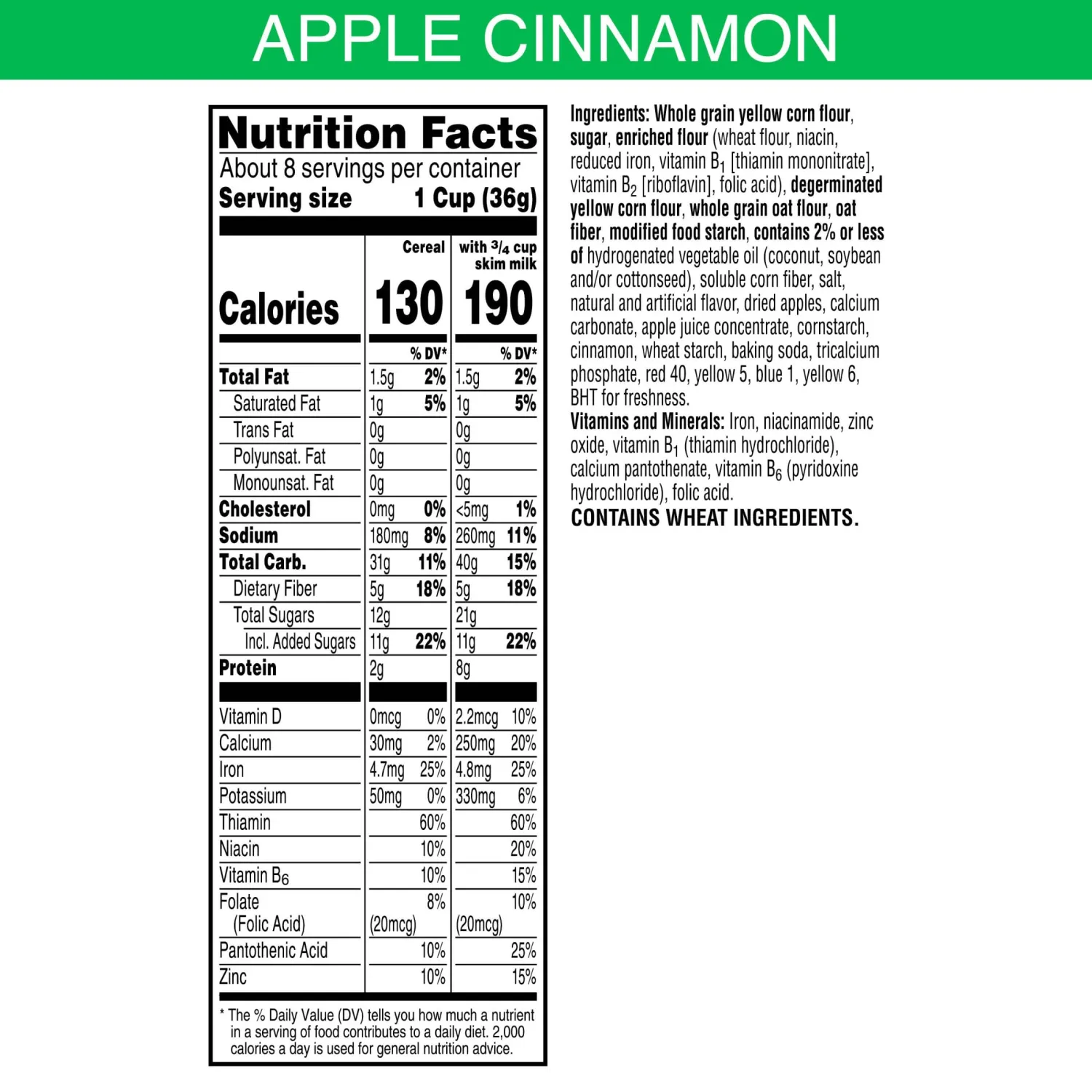 Kellogg's Apple Jacks Glazed Donut Holes Breakfast Cereal, Kids Cereal, Family Breakfast, Apple Cinnamon, 10oz Box