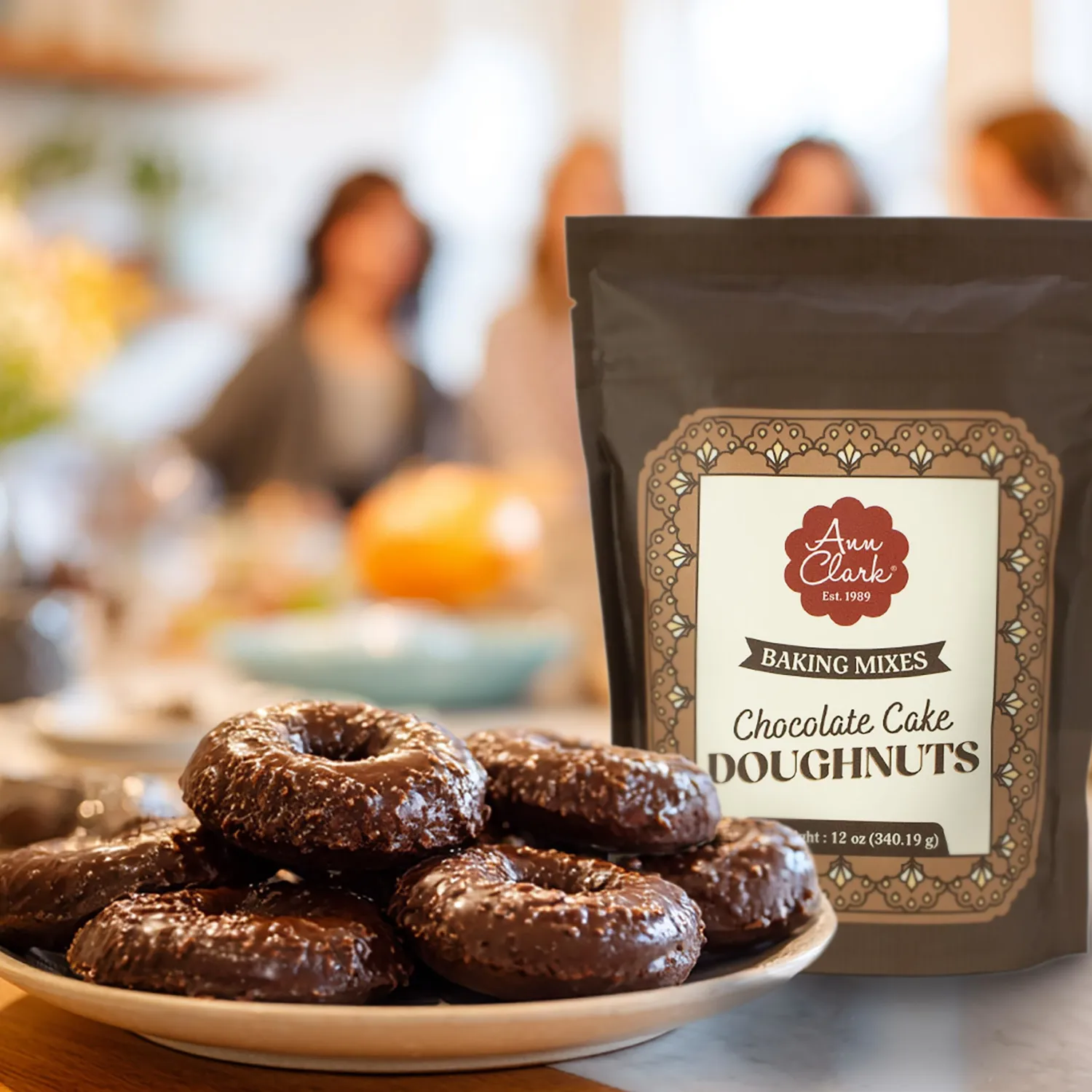 Ann Clark Chocolate Doughnut Mix - Bakery Quality