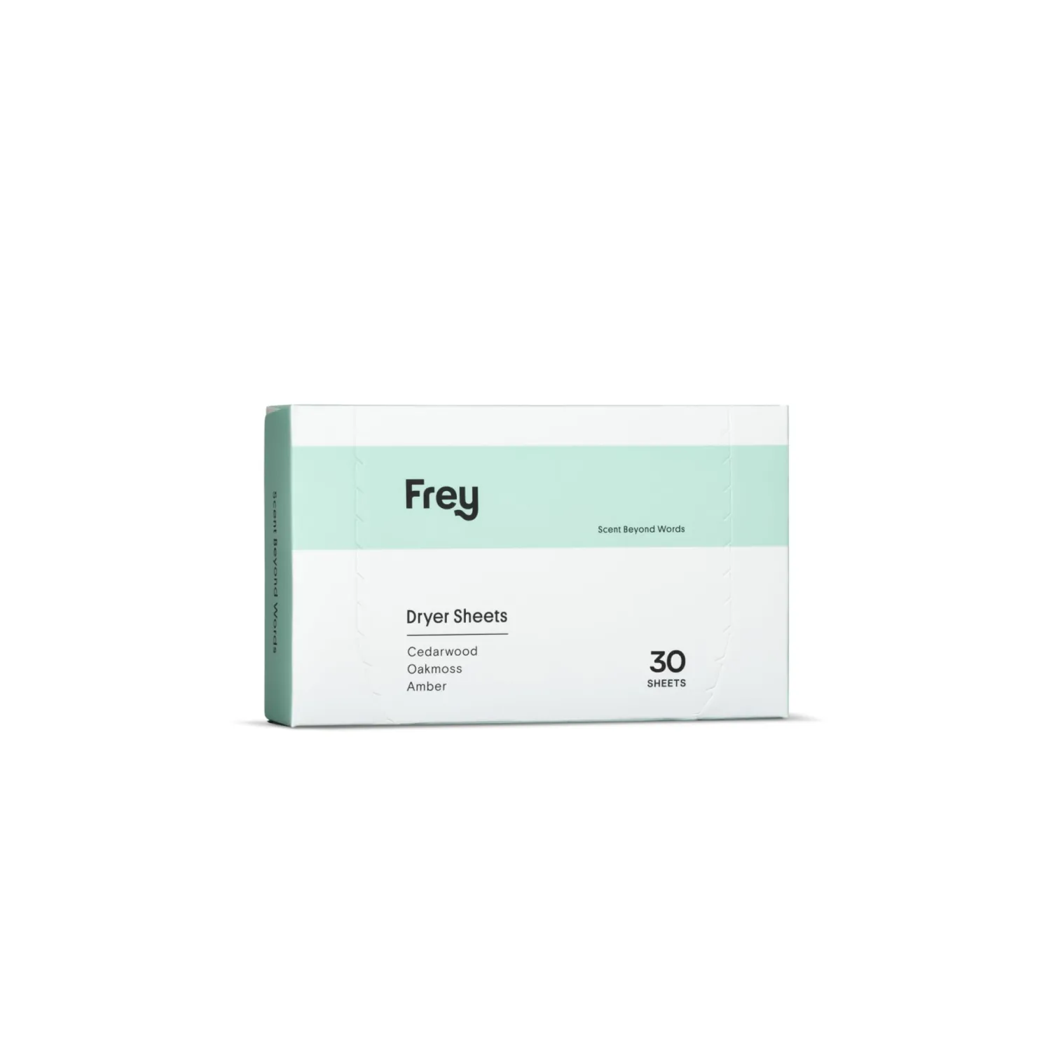 FREY Naturally Scented Dryer Sheets - Fabric Softener for Soft, Fresh & Clean Clothes (1-pack, Cedar Grove)