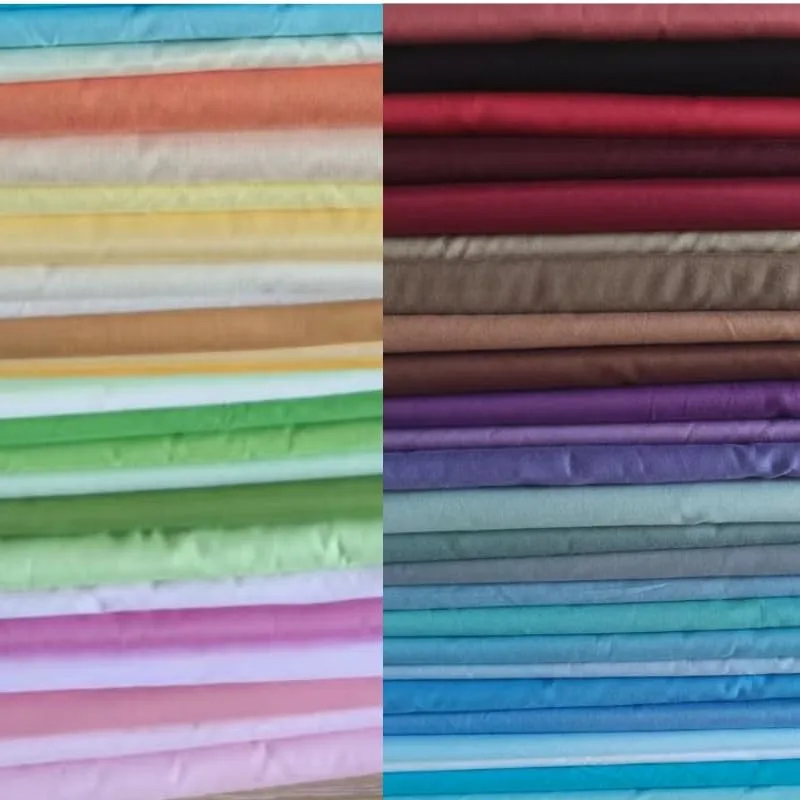 50Pcs 9.84" x 9.84"(25 * 25CM) Cotton Fabric DIY Making Supplies Quilting Patchwork Fabric Fat Quarter Bundles DIY for Quilting Cotton Patchwork Cushions (50PCS, 9.8" x 9.8")