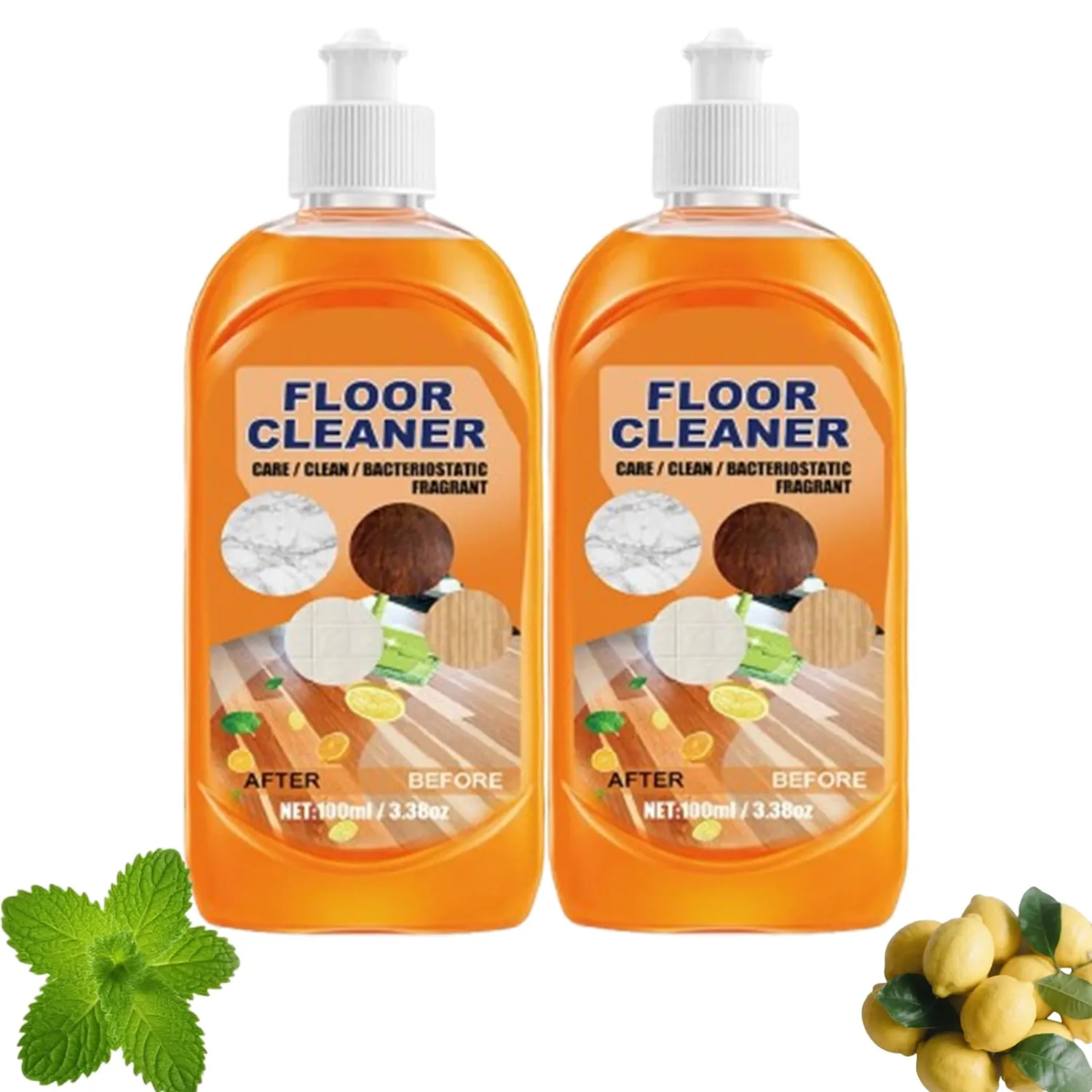 Trend Delight Floor Cleaner, Floor Polishing & Brightening Cleaner, Floor Cleaning Liquid for Wooden Floors, Natural Hardwood Stain Cleaner & Polish (2)