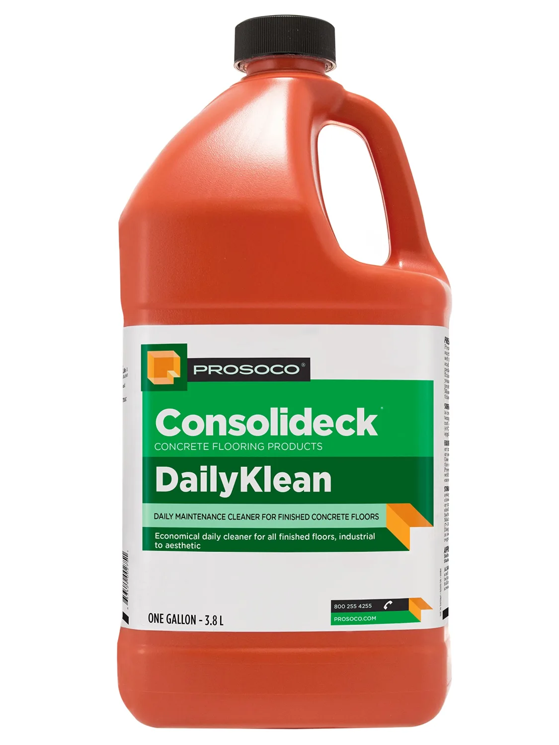 Prosoco DailyKlean | Economical daily maintenance cleaner for concrete floors - Trusted by Professionals (1-Gallon)
