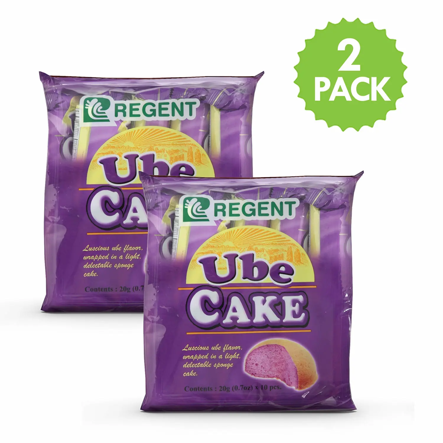 Regent Cakes Ube Net Wt 200g, 2 Pack