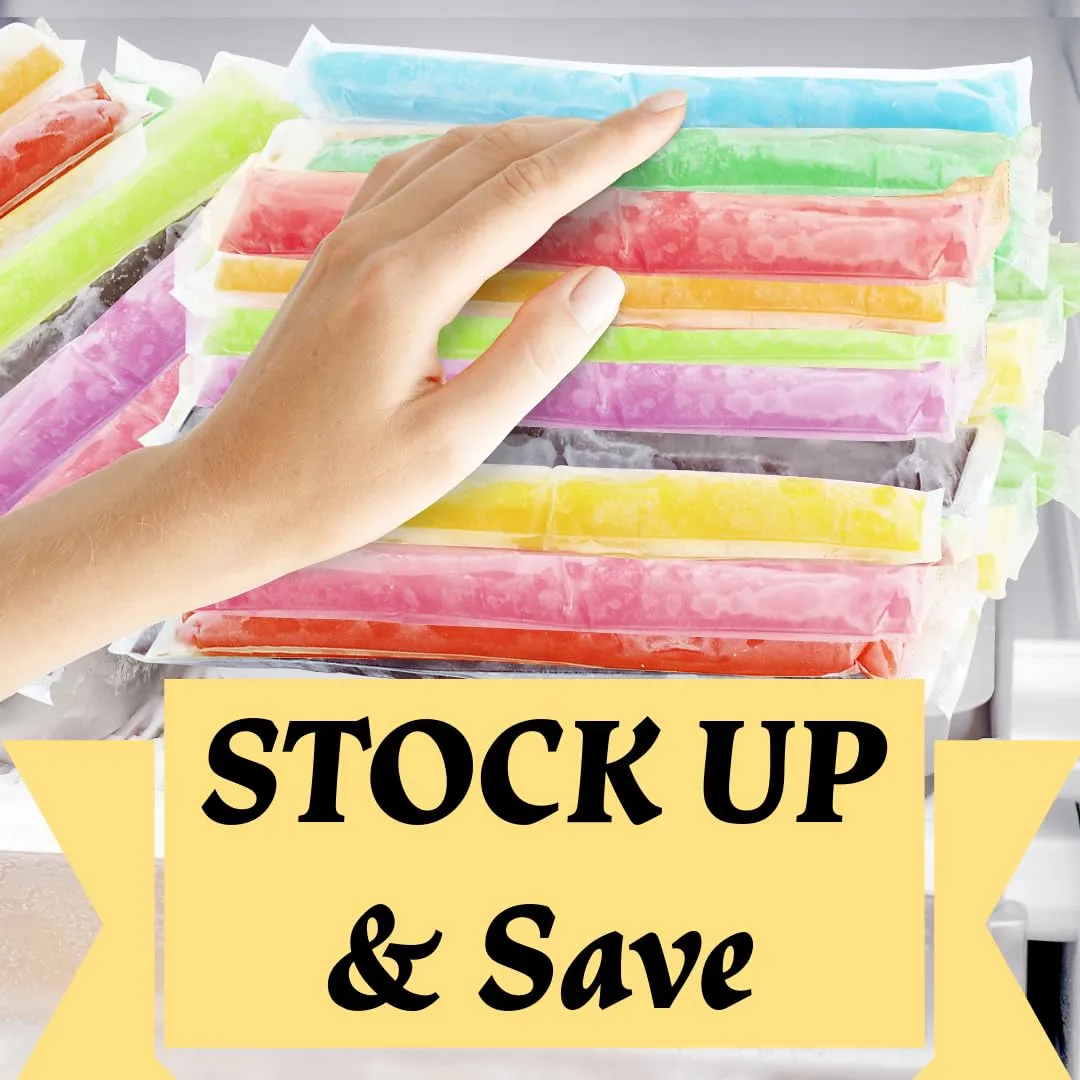 DELUXE Freeze Pop Package | 80 PACK Freeze Pops | 32 Unique Flavors | 7 Boxes including Italian Ice Original and Italian Ice Berry |