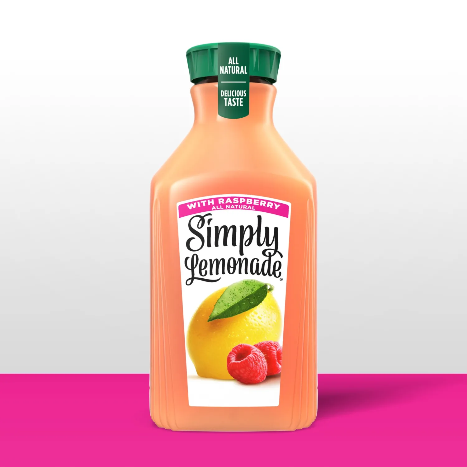 Simply Lemonade w/Raspberry Bottle, 76 oz bottle