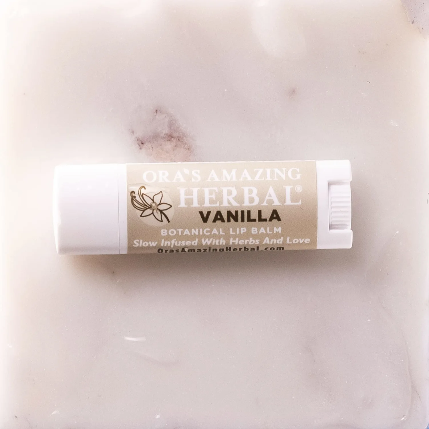 Soothing Natural Vanilla Lip Balm, Beeswax, Calendula Lip Balm, Dry Cracked Lips, Perioral Dermatitis, Organic Coconut Oil No Synthetic Fragrance