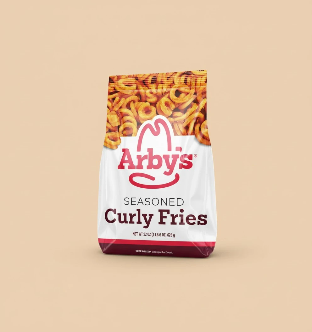 Arby's Seasoned Curly Fries, 22 oz (Frozen)