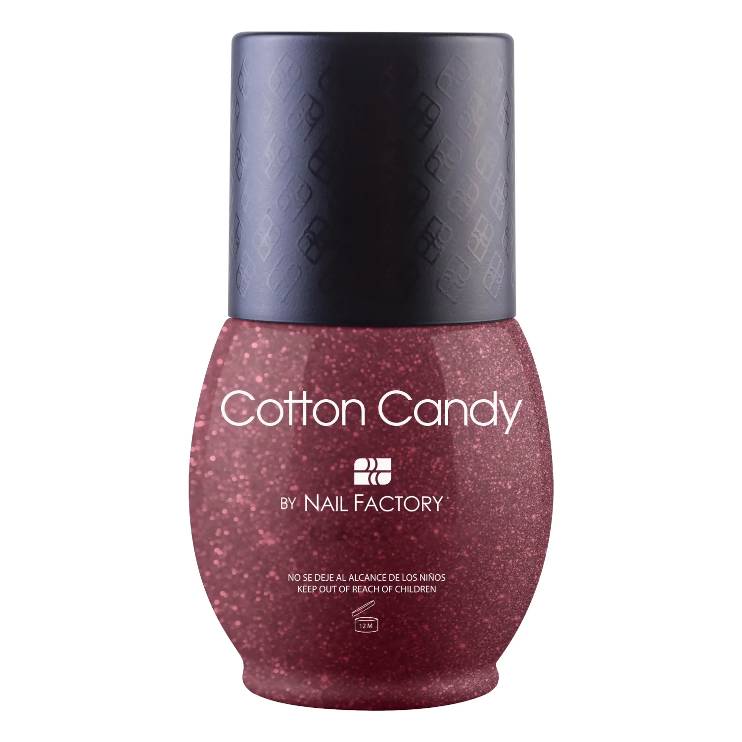 Soak Off UV LED HYBRID GEL NAIL POLISH, ONE, TWO OR THREE STEPS, YOU DECIDE HOW TO USE IT, 1/2 Fl Oz each one (COTTON CANDY)