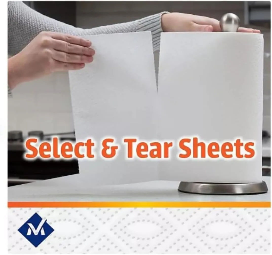 Super Premium Towels, 2-Ply, Mega Roll, Pack of 6