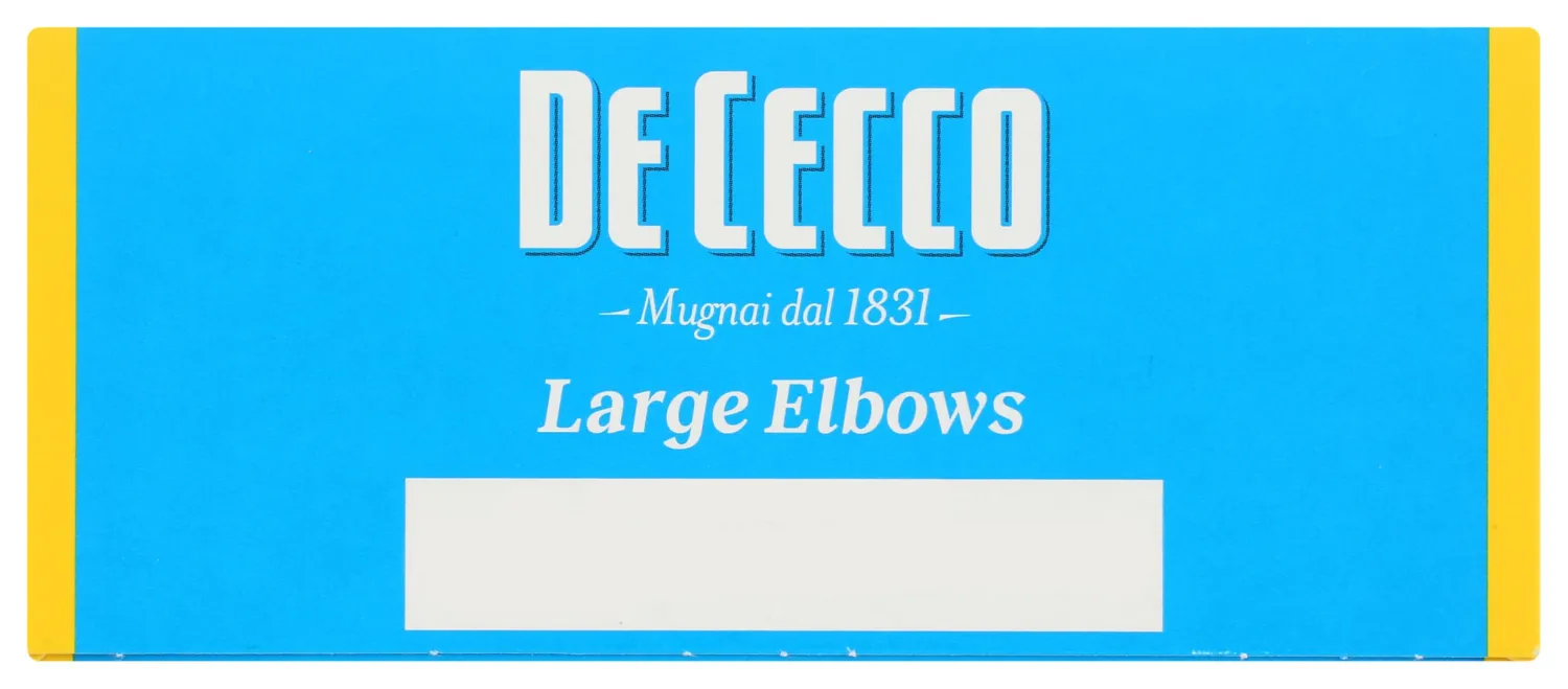 DE CECCO PASTA Large Elbow Pasta, 16 OZ