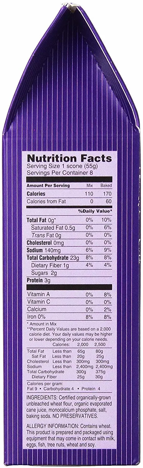 Garvey's Organic Traditional Scone Mix, 9 Ounce (Pack of 3)