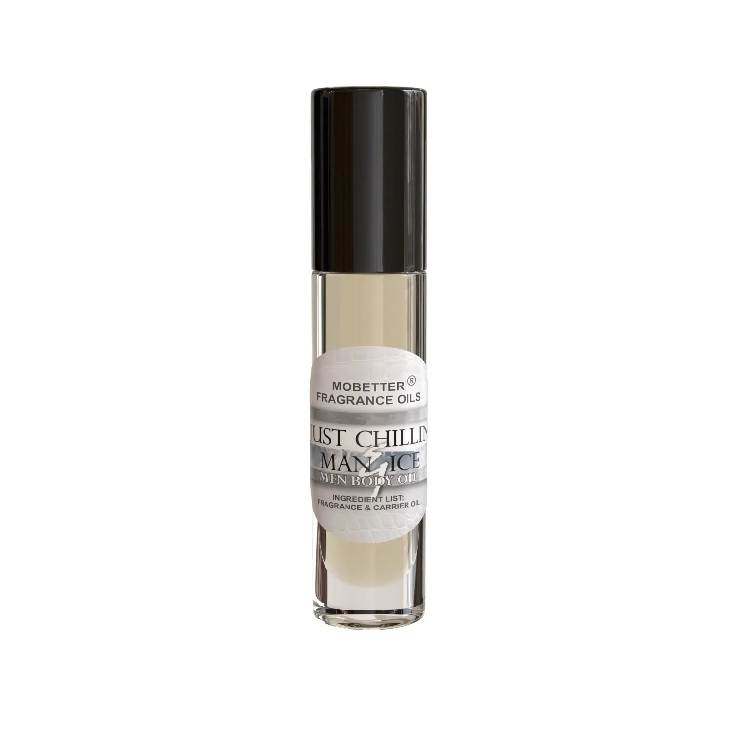 MOBETTER FRAGRANCE OILS Just Chillin Man & Ice Men Cologne Body Oil 1/3 oz roll on Glass Bottle