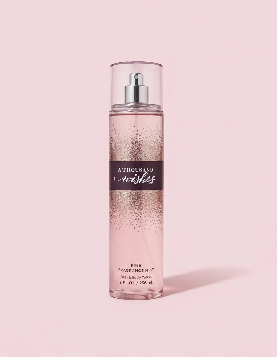 (Set of 2) - Bath & Body Works Fragrance Mist, A Thousand Wishes. 8fl oz/ 236ml Each