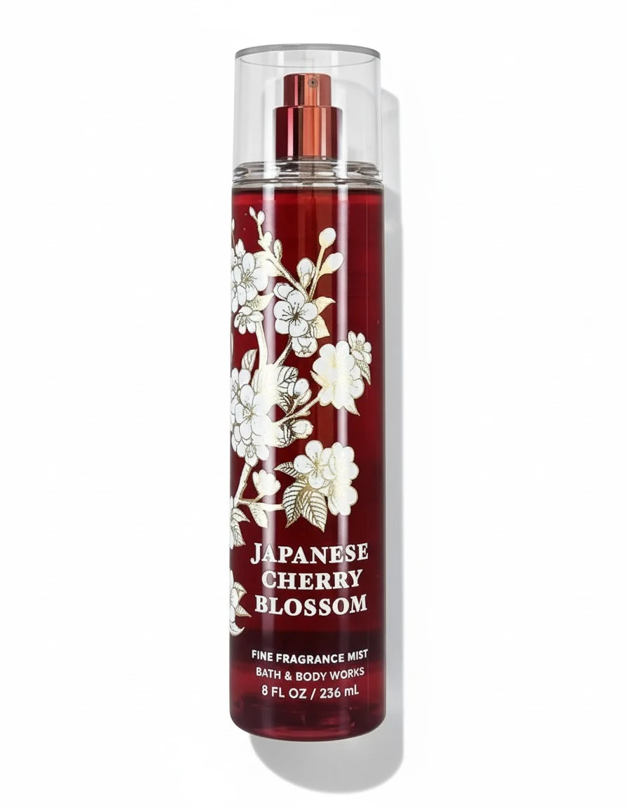 Bath & Body Works Japanese Cherry Blossom for Women Fine Fragrance Mist, 8 Ounce