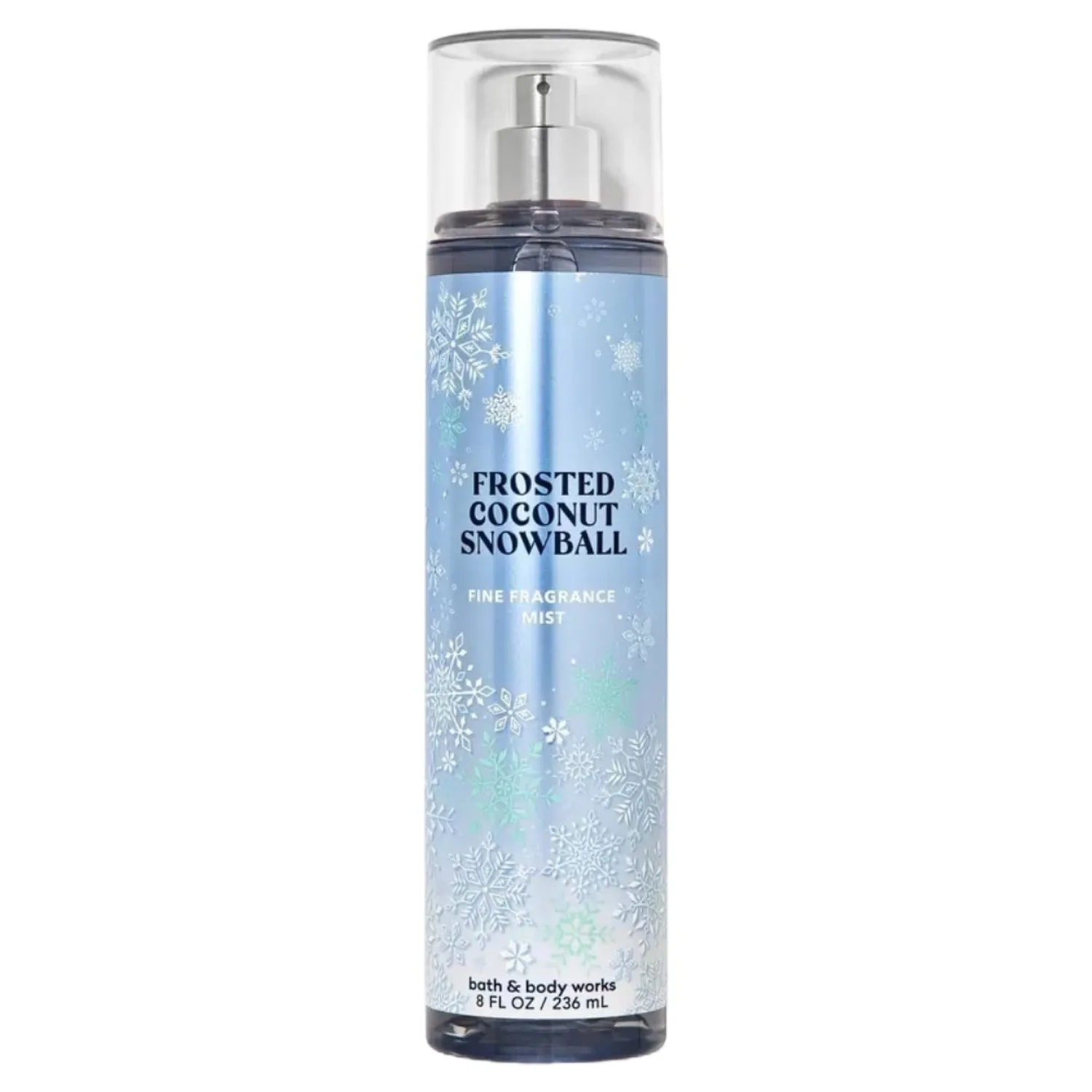 Bath & Body Works Holiday Traditions Frosted Coconut Snowball Body Mist. 8 Oz (Packaging Varies)