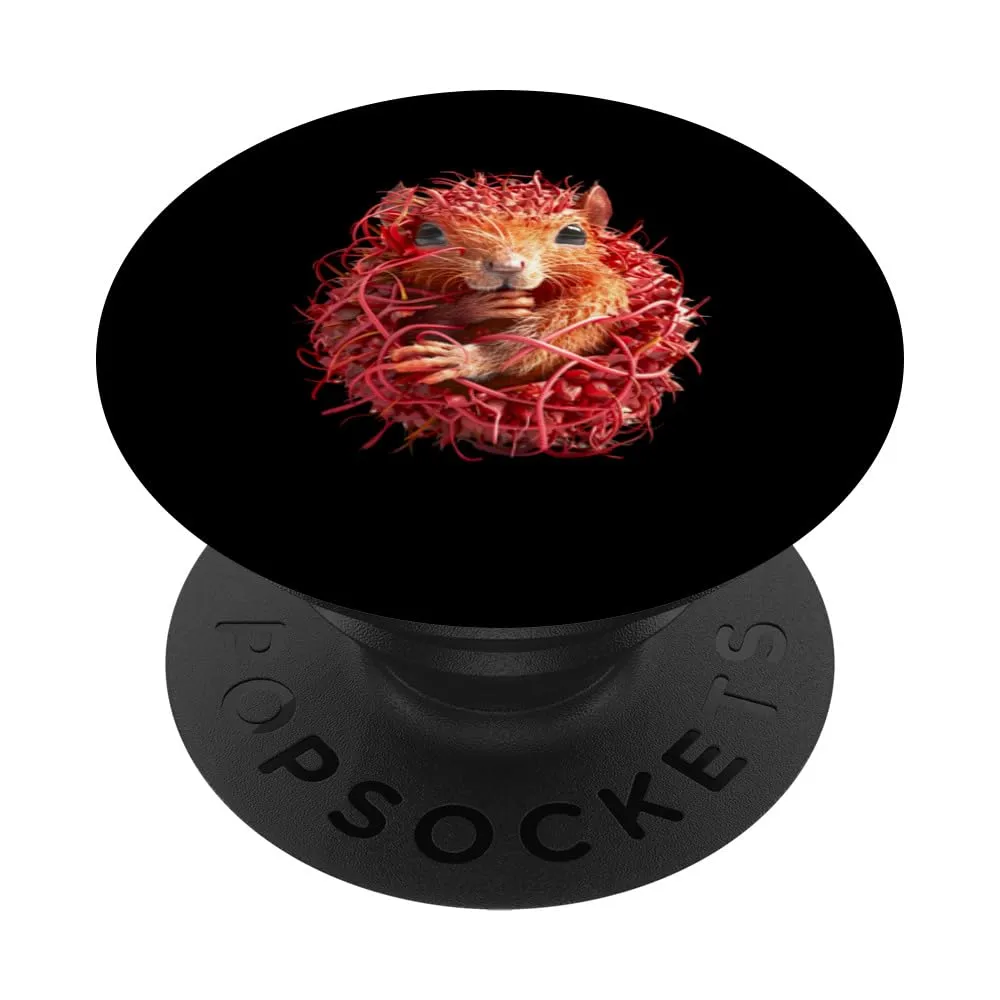 Squirrel Rambutan PopSockets Standard PopGrip