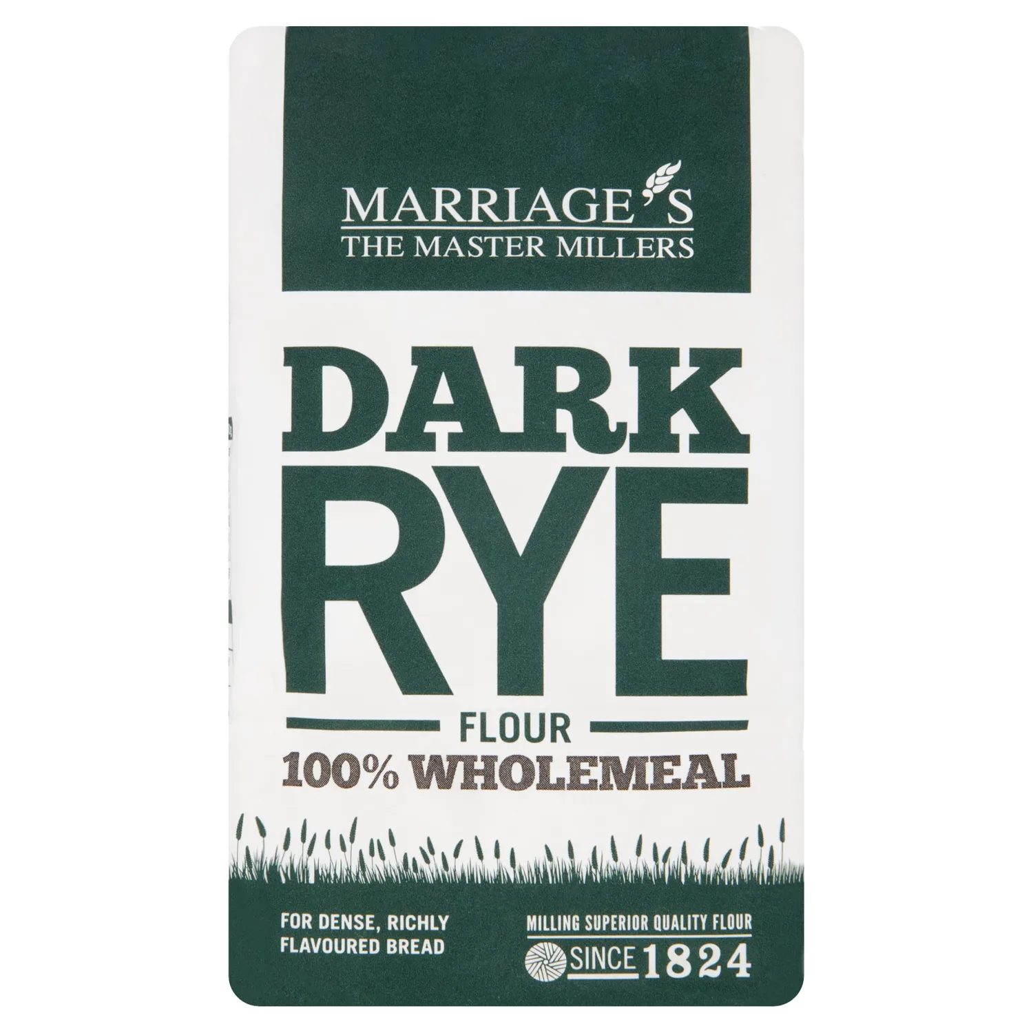 Marriage's - Dark Rye Flour 100% Wholemeal - 1Kg