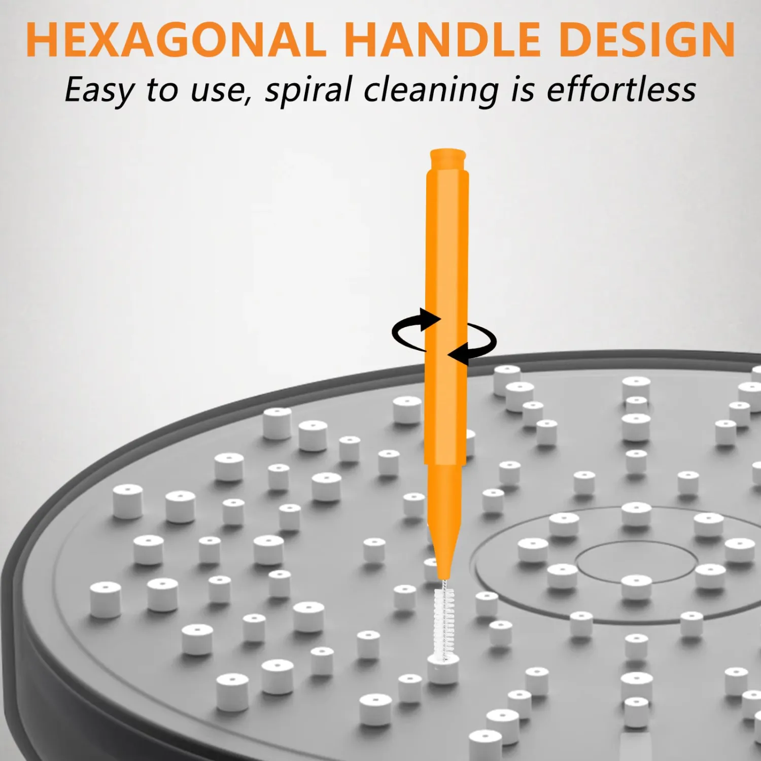 Shower Head Cleaner Tool,Multi Shower Head Cleaning Brushes Small Hole, Small Gaps Hole Anti-Clogging Shower Head Cleaning Brush for Bathroom Shower Head Gap Nozzle Slot