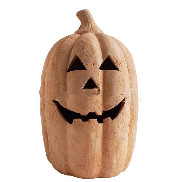 Indoor And Outdoor Resin Pumpkin Lamp