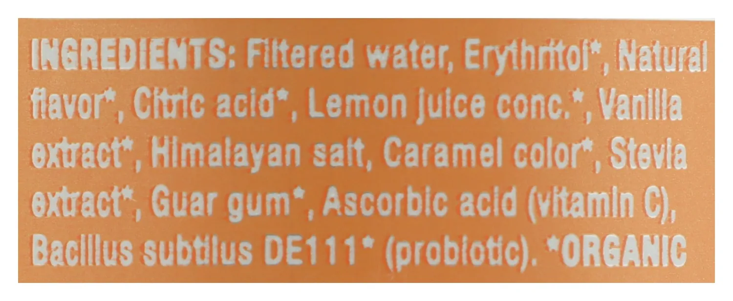 COVE KOMBUCHA Organic Cream Soda, 12 FZ