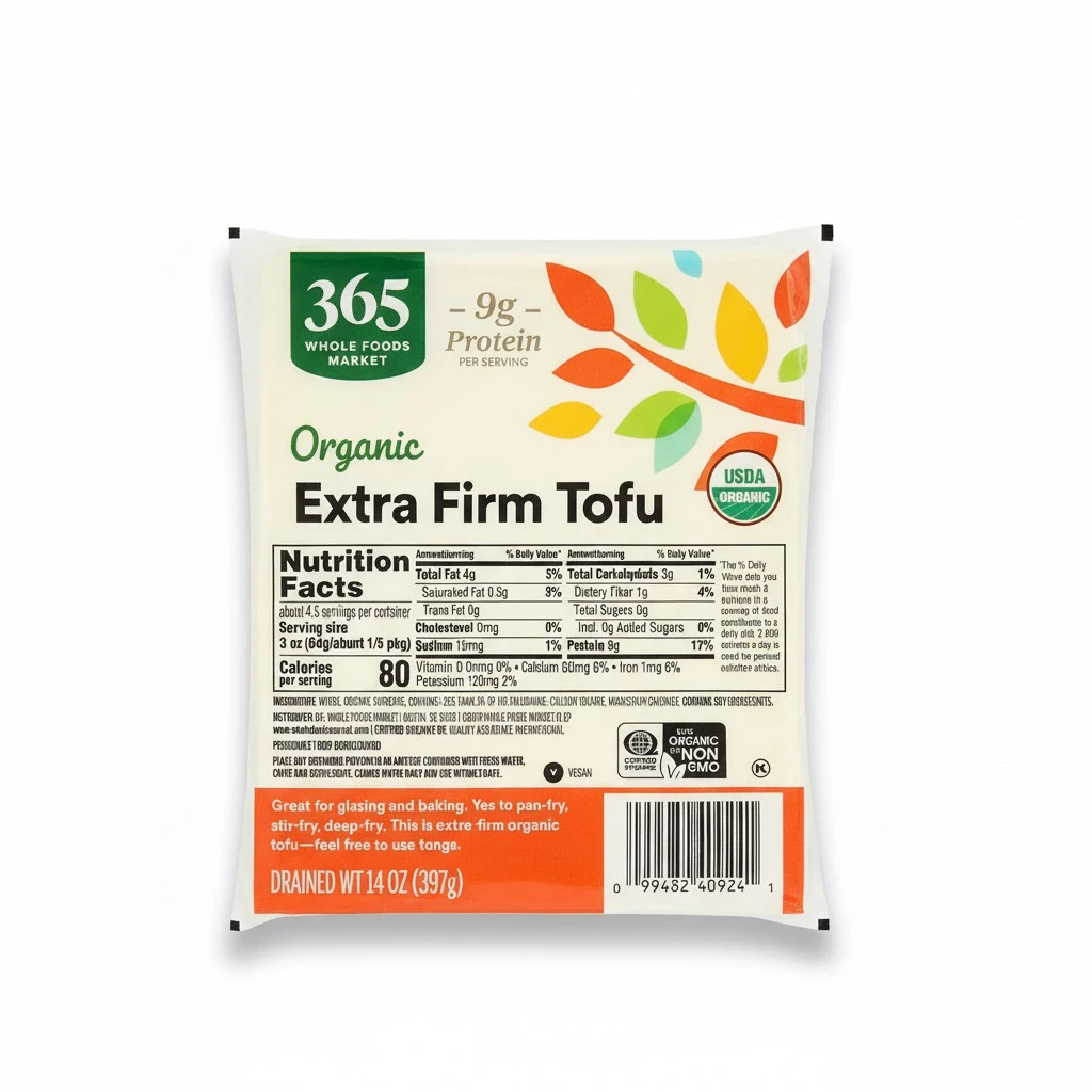 365 Everyday Value, Organic Tofu Extra Firm, 14 oz