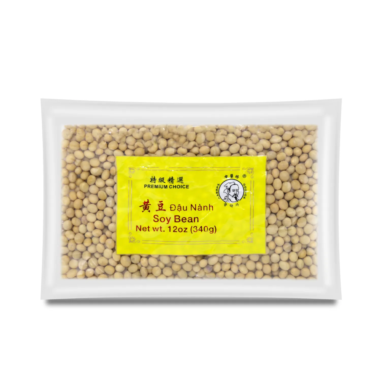 Whole Soy Beans,Dried Yellow Soybeans Dry Great for Making Soy Milk and Tofu, 黄豆 Dau Nanh 12 oz (340 g)