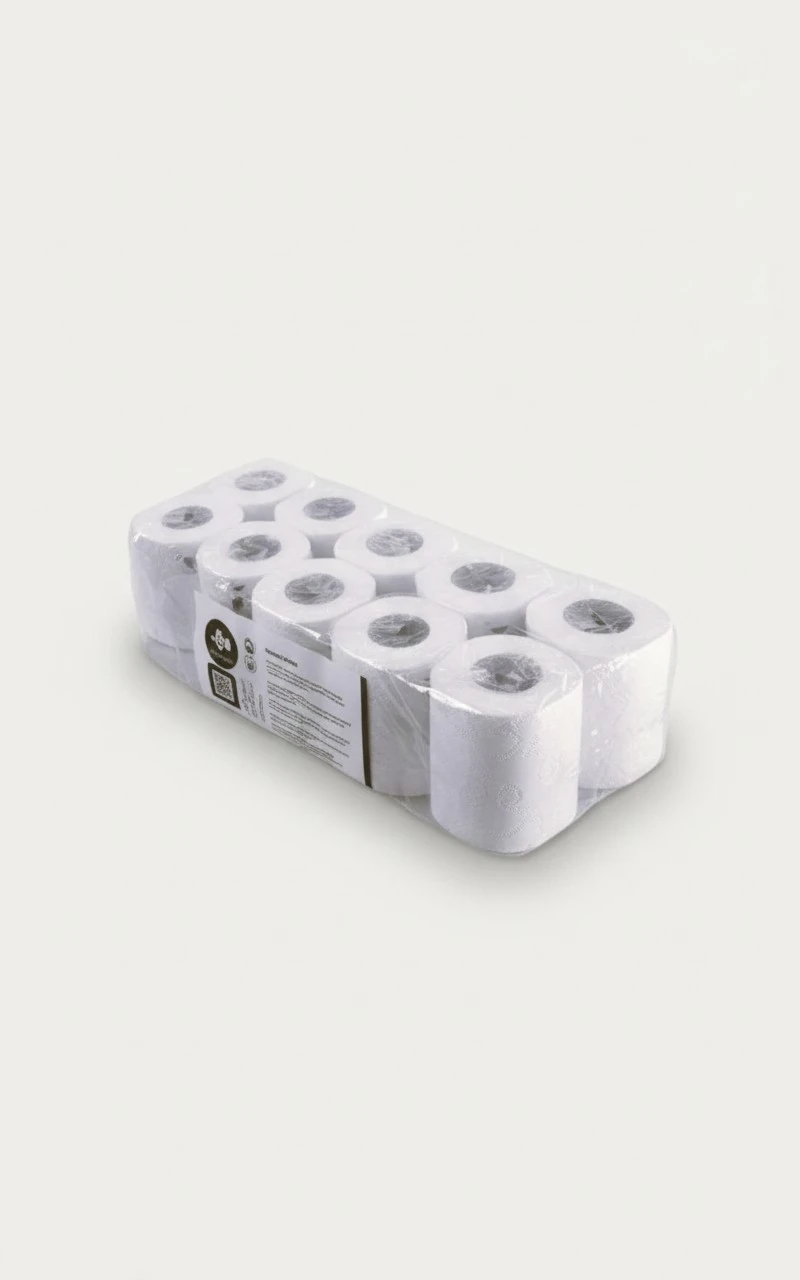Toilet Paper, 200 Sheets Per Roll, 10 Rolls/pack, Septic Safe, Soft and Comfortable.