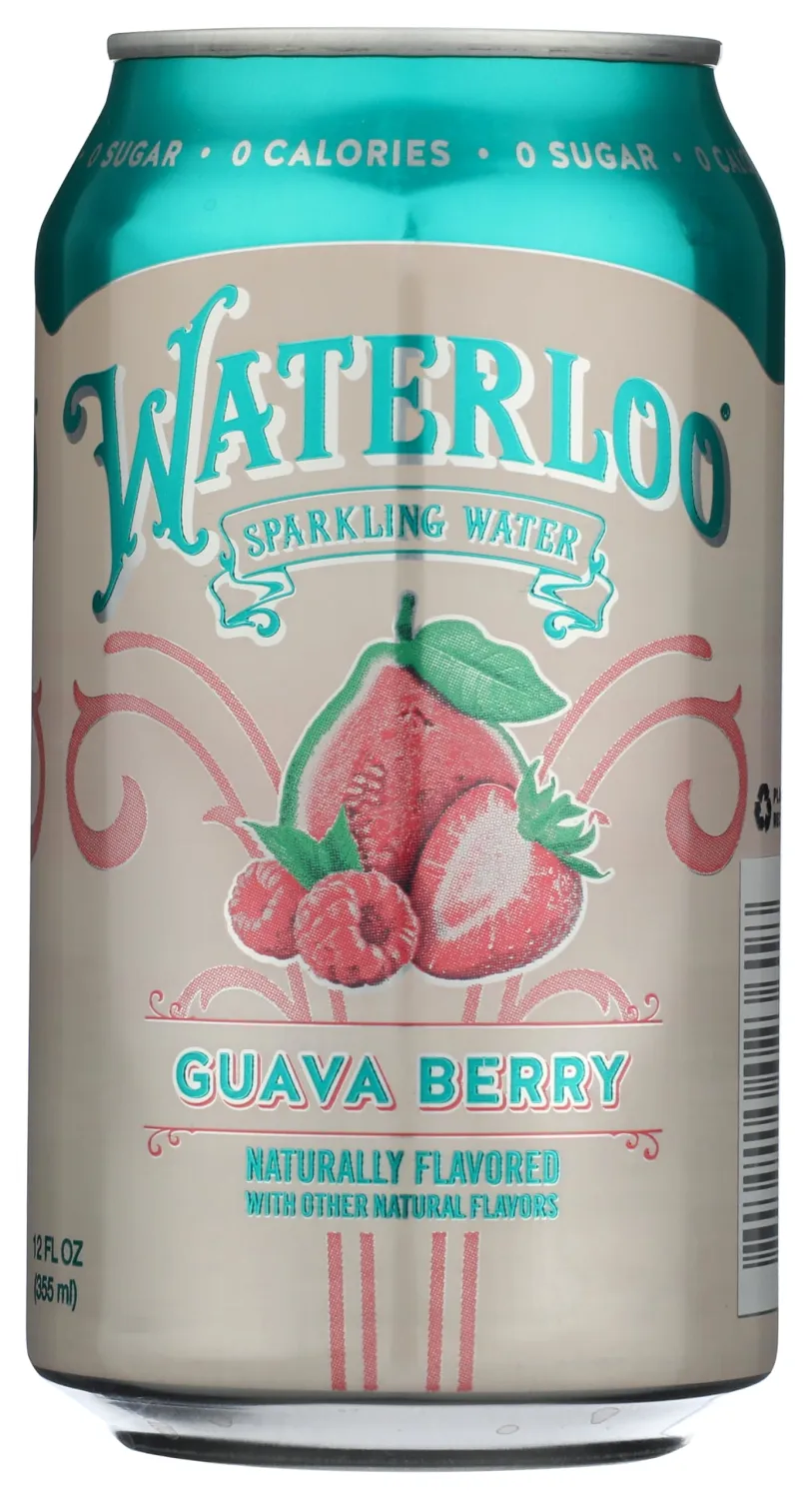 WATERLOO SPARKLING WATER Guava Berry Sparkling Water Single, 12 FZ