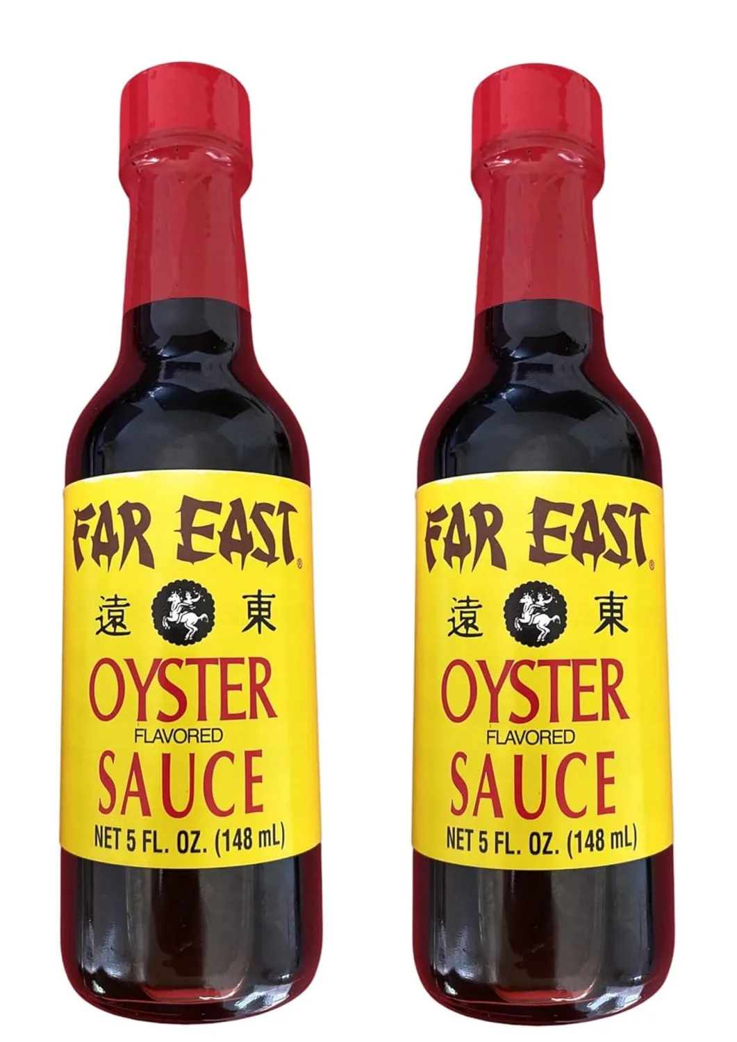 Far East Oyster Flavored Sauce, Two 5 Ounce Bottles of Asian Oyster Sauce, Delicious Asian Sauce (5 Ounce Bottle, 2-pack), Brown