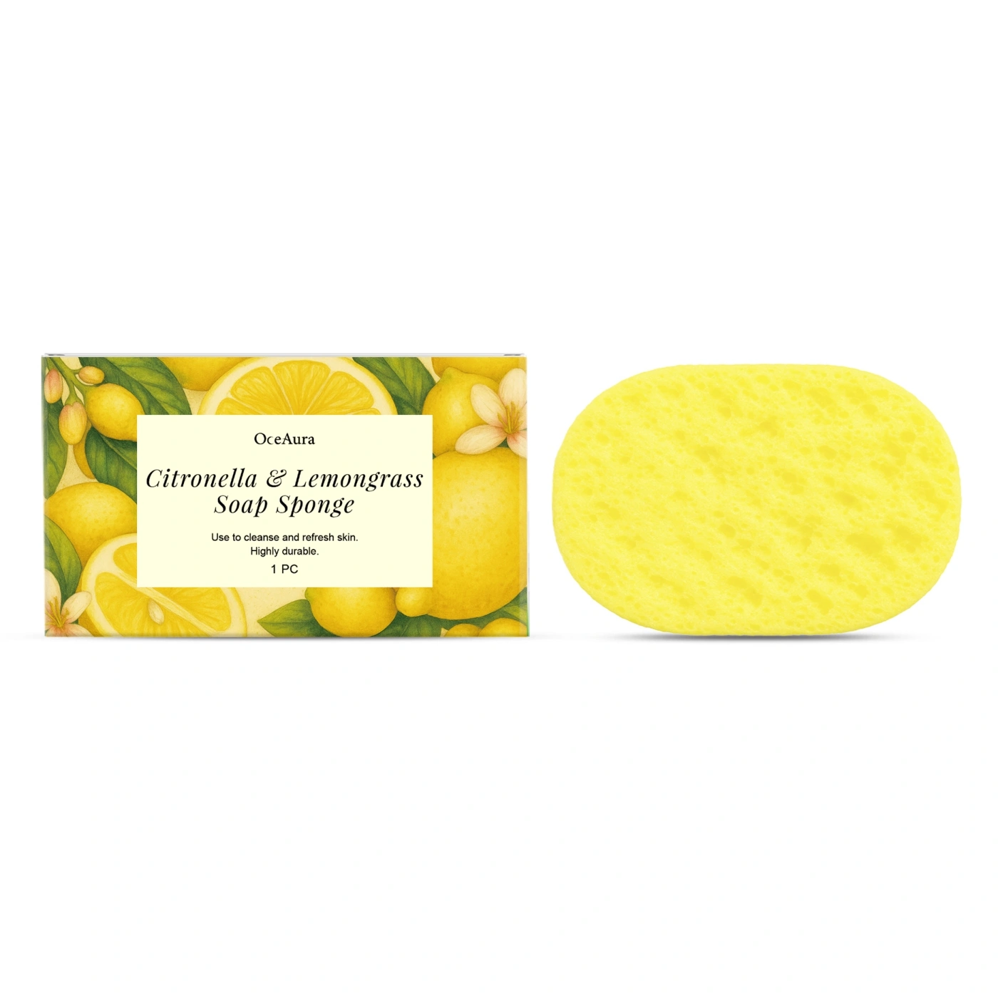 Citronella Lemongrass Soap Sponge
