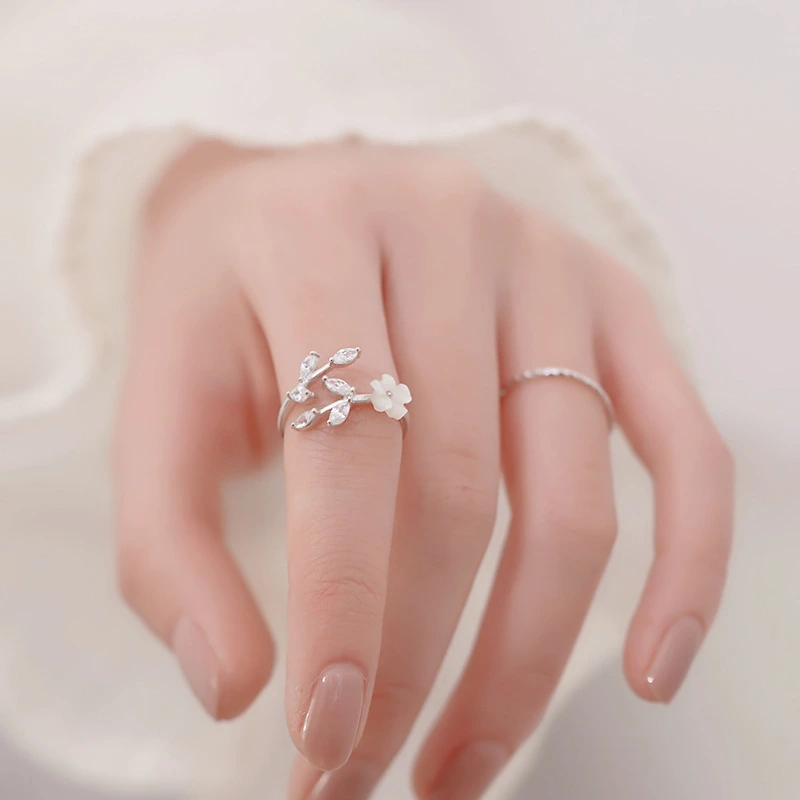 Personalized Niche Design Ins Tide Cold Wind Super Fairy  Ring