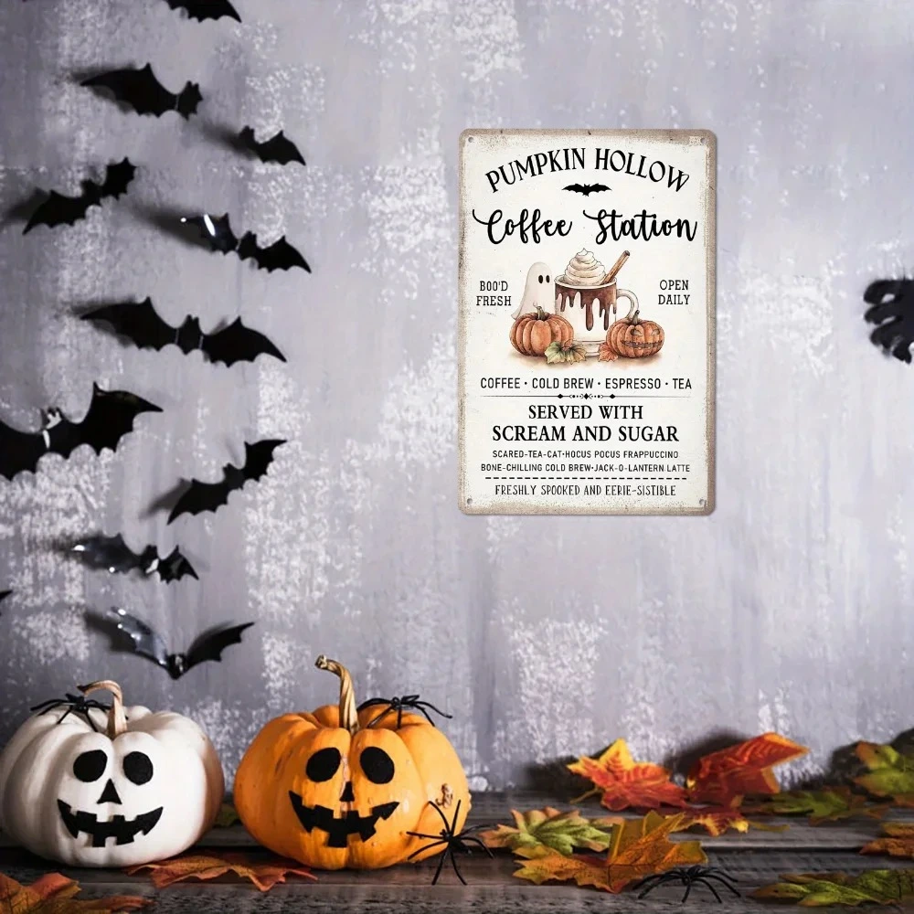 Halloween Dessert Guide Wall Decoration Painting