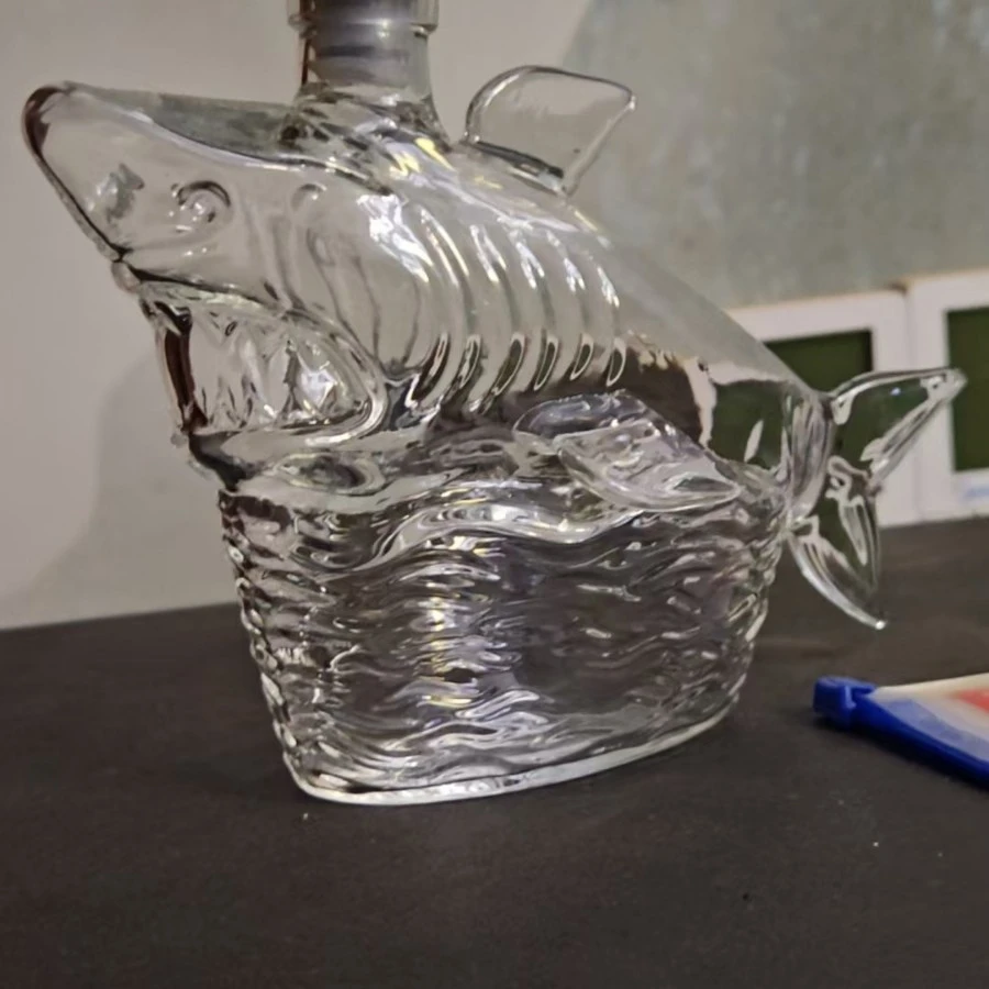 Household Portable Shark Whiskey Creative Wine Bottle