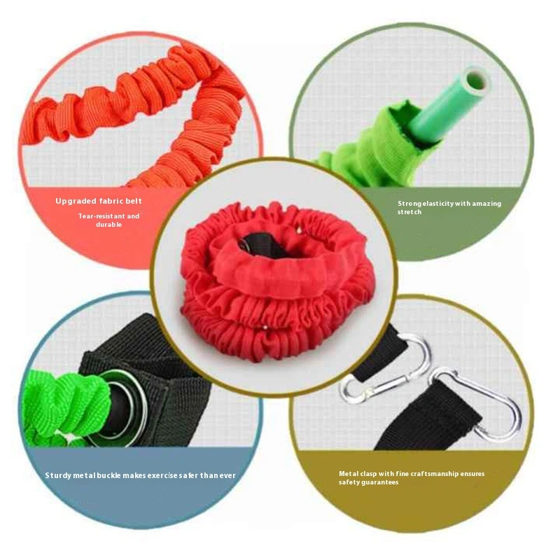 11-piece Set Chest Expander Eyelet Ribbon D-shaped Buckle