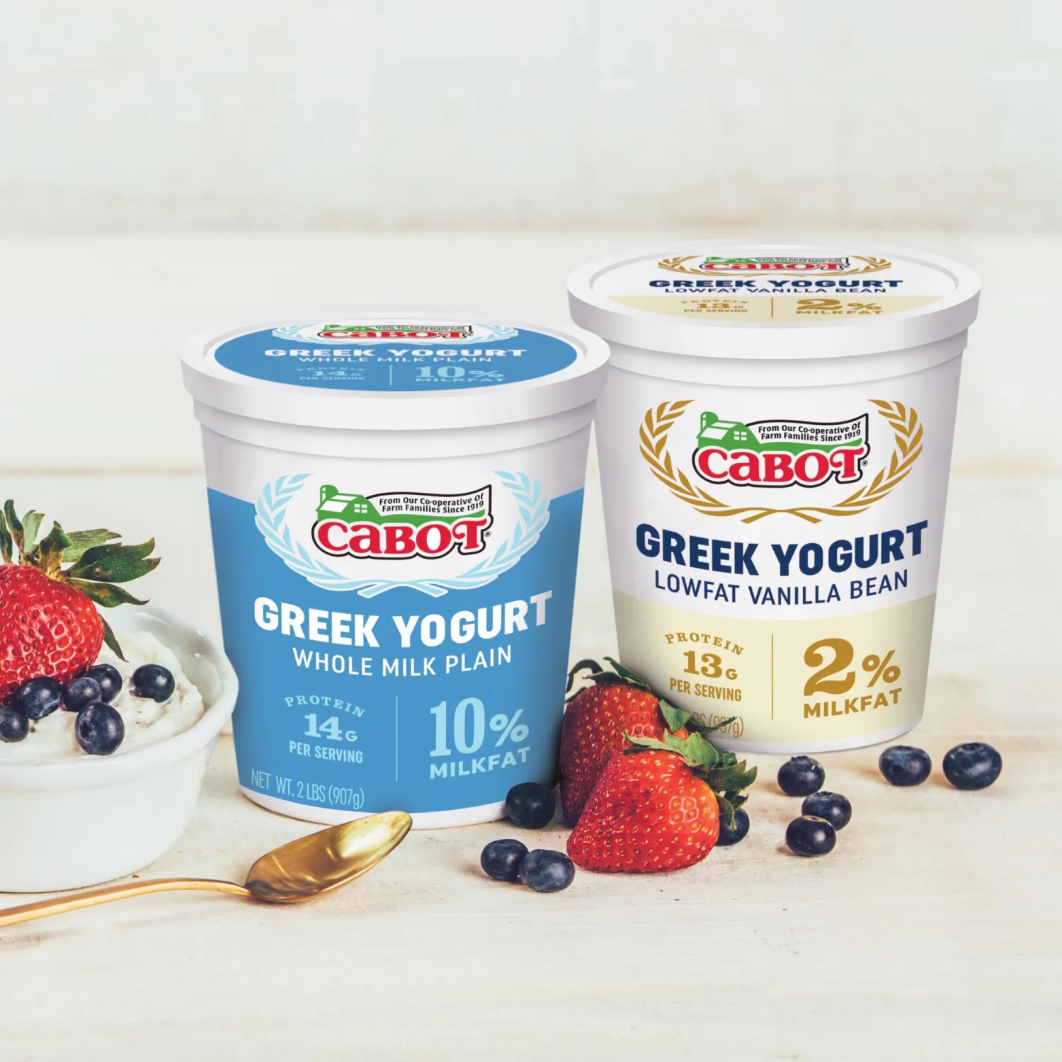 Cabot Greek Yogurt 10% Plain, 32 oz