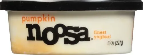 noosa Yoghurt, Pumpkin, 8oz, Probiotic, Whole Milk Yogurt, Real Pumpkin, No Artificial Ingredients, Gluten Free