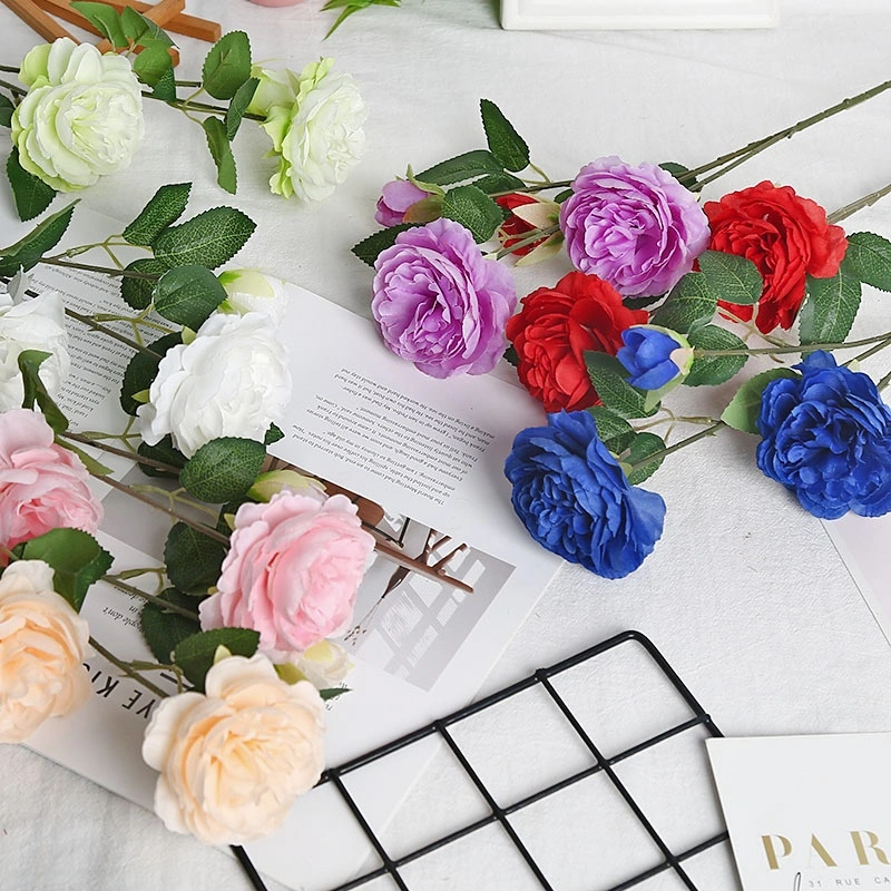 Santouyang Peony Wedding Decoration Cloth Floor Artificial Flower