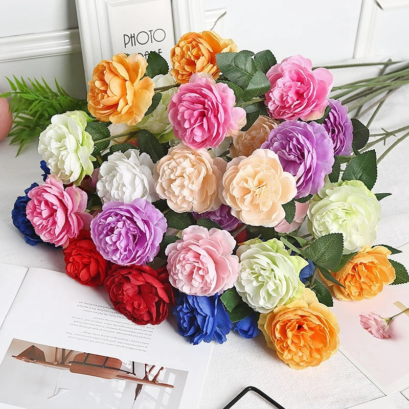 Santouyang Peony Wedding Decoration Cloth Floor Artificial Flower