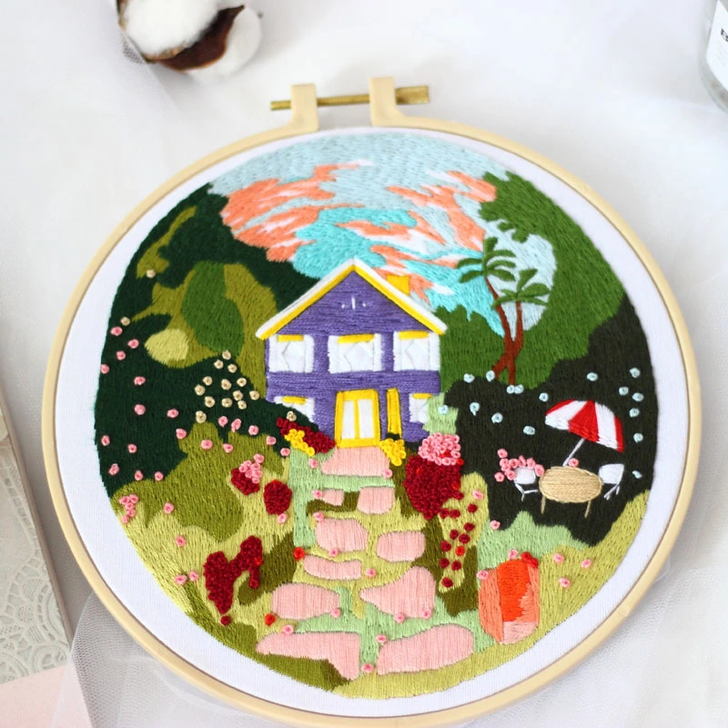 Handmade Embroidery Material Package