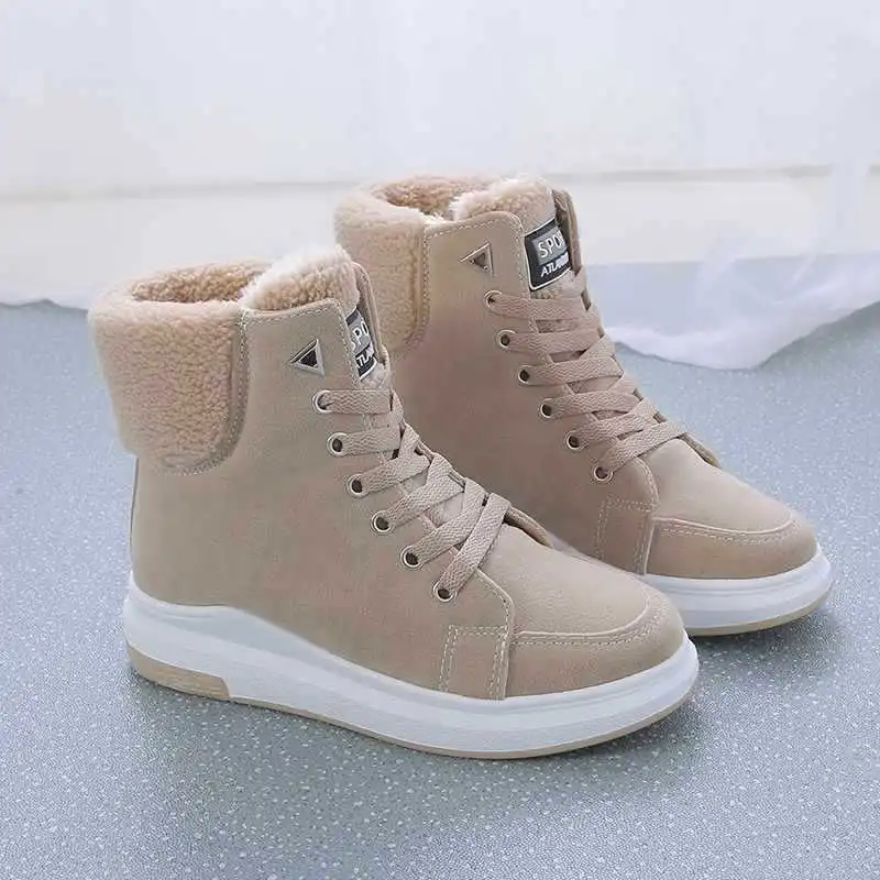 Martin Boots For Women Fleece-lined Warm All-matching