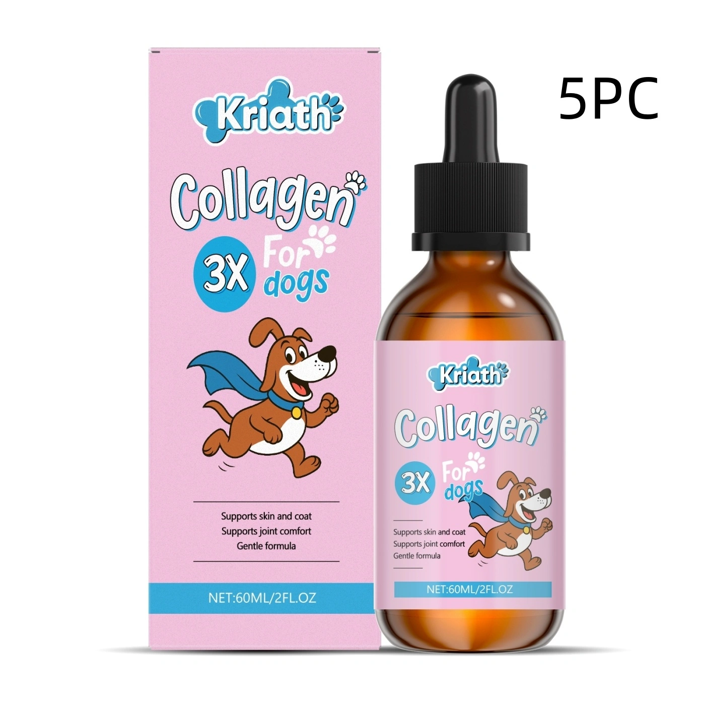 Pet Dog Collagen Drops