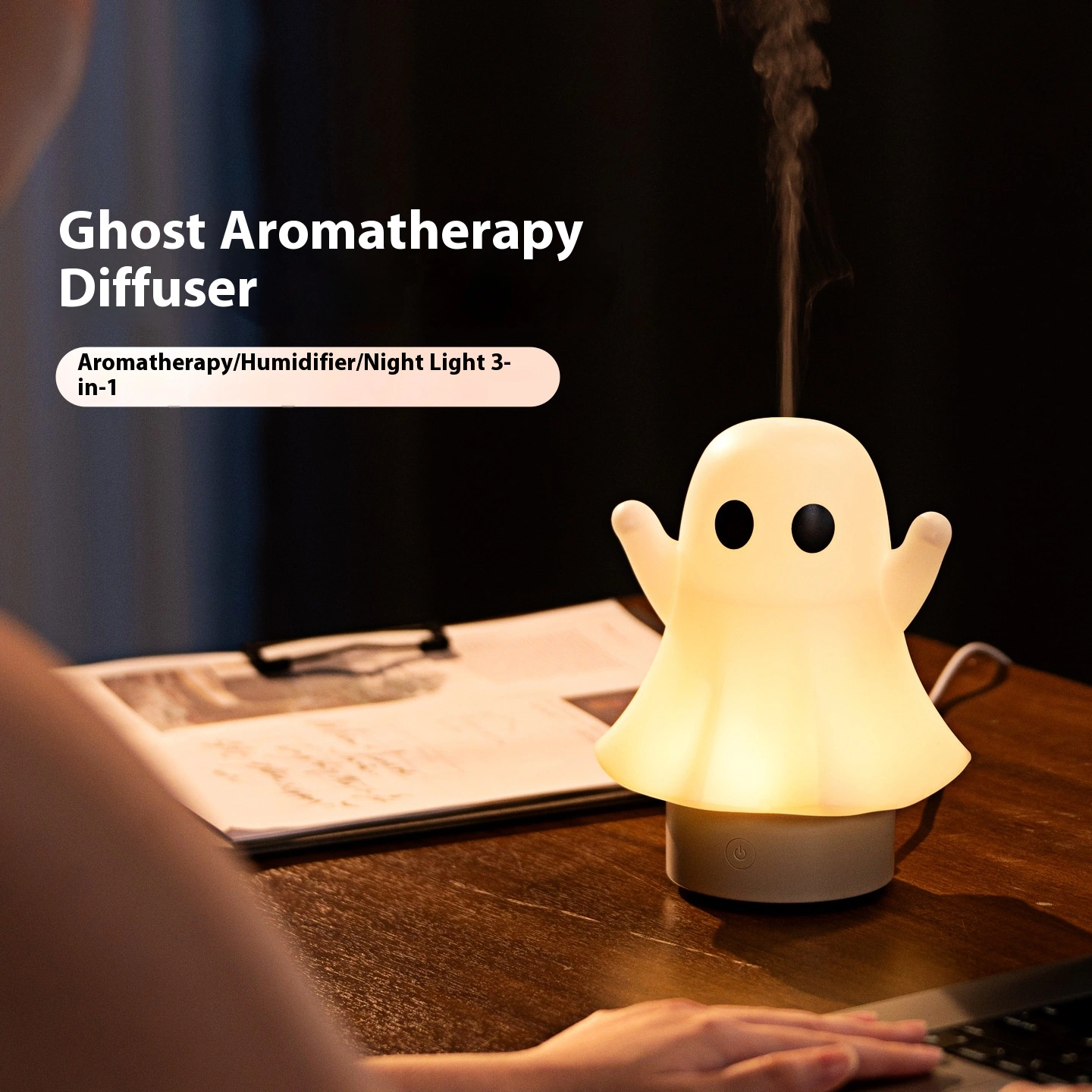 USB Humidifier Colorful Romantic Ambience Light