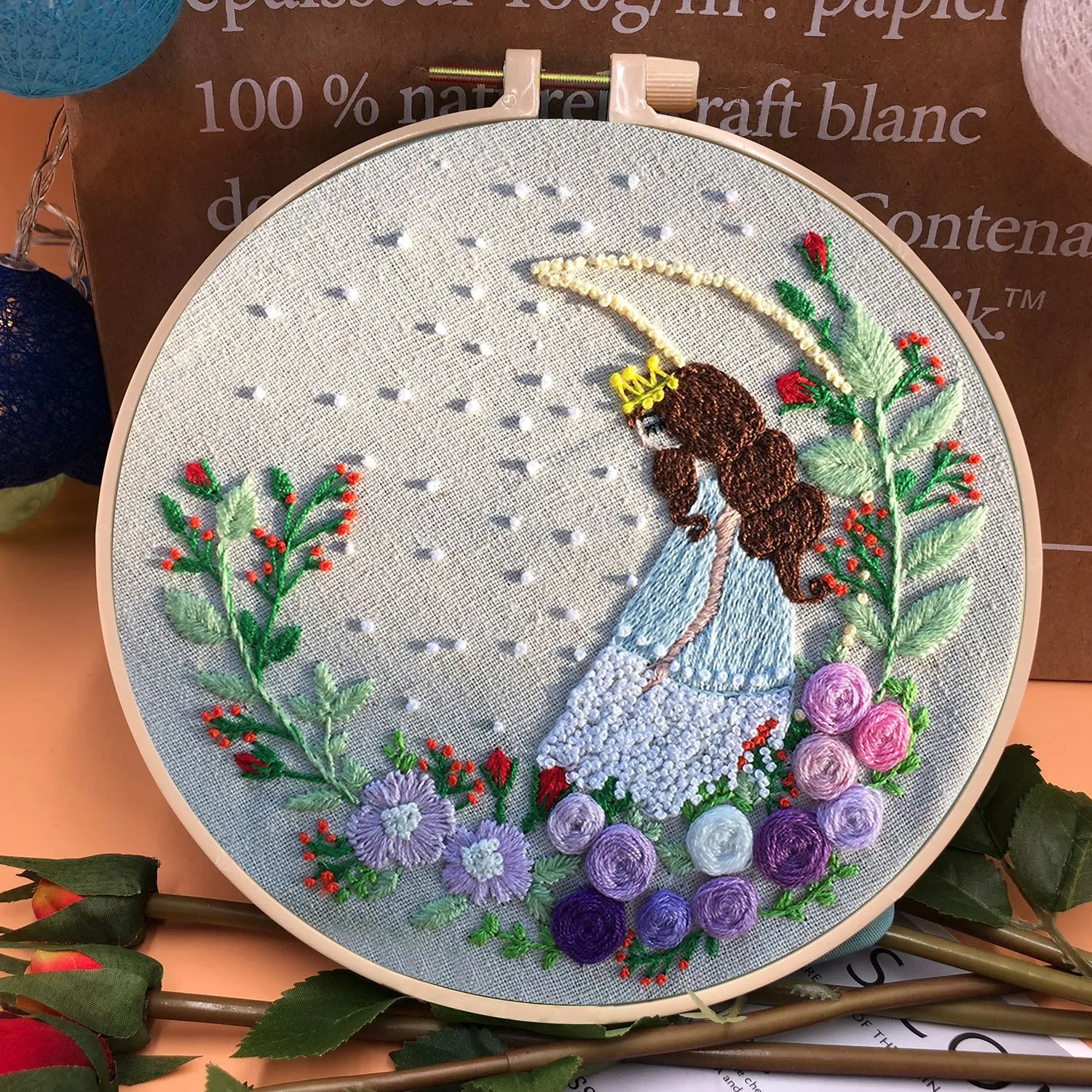 Creative Handmade Embroidery Simple Material Package
