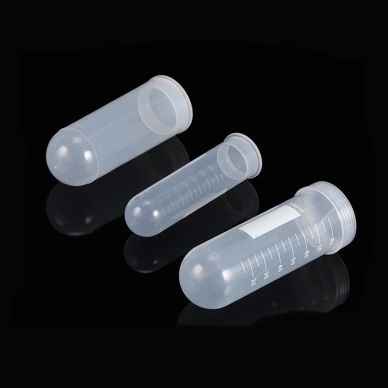 Plastic Centrifuge Tube Full Scale Clear