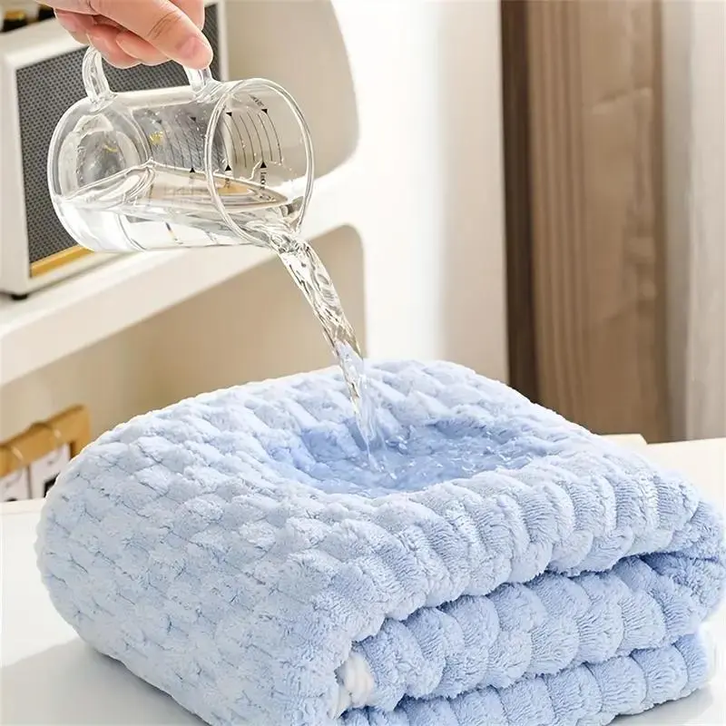 Vacuum Coral Fleece Towels Home Daily Bathroom Bath Towel