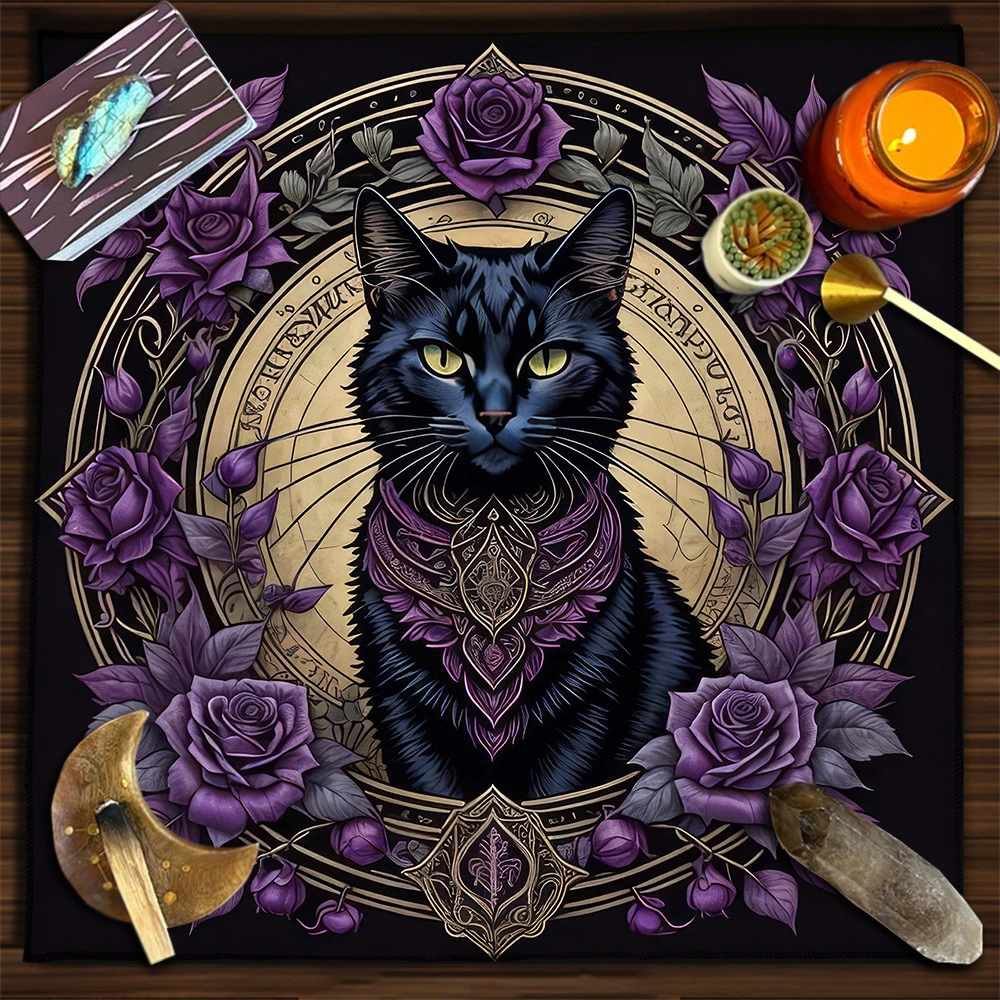 Moon Geometric Card Board Game Tarot Tablecloth