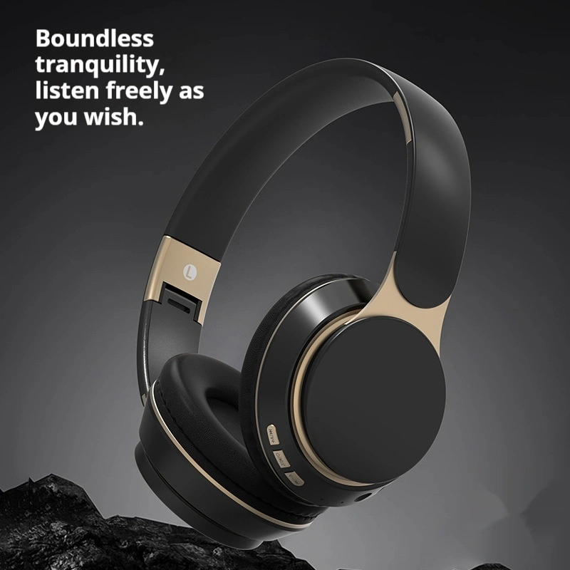 Headset Bluetooth Headset Retractable Folding Sports Card Heavy Bass Wireless Headset