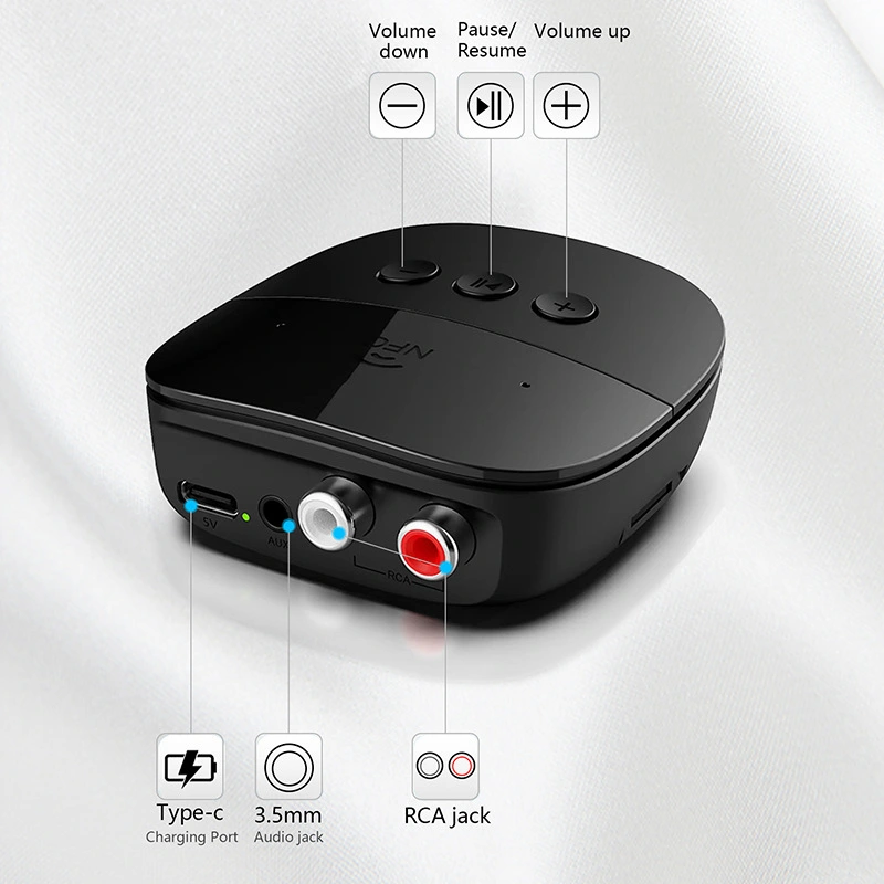 5.2 Bluetooth Speaker Adapter BR06 Wireless Audio Signal Receiver U Disk